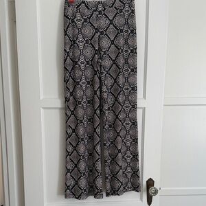 Boston Proper Snakeskin Print Wide Leg Pants